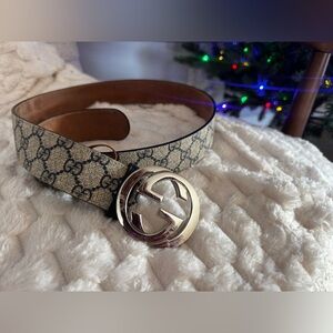 Gucci GG supreme belt sz 90:36
